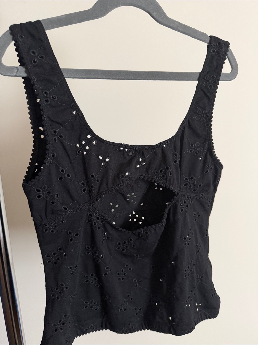 NWOT | Free People Intimately Eyelet Cami Top | Scoop Neck Bustier - Picture 3 of 3